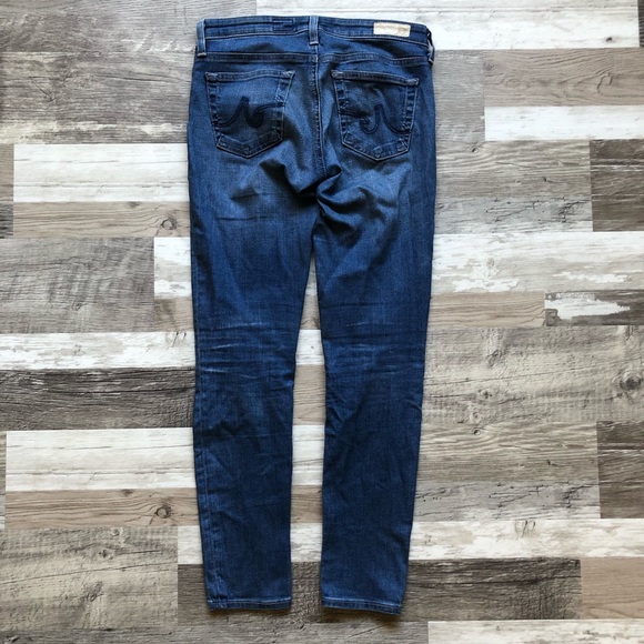 AG Adriano Goldschmied The Legging Ankle Super Skinny Ankle Medium Wash Denim - Picture 4 of 15